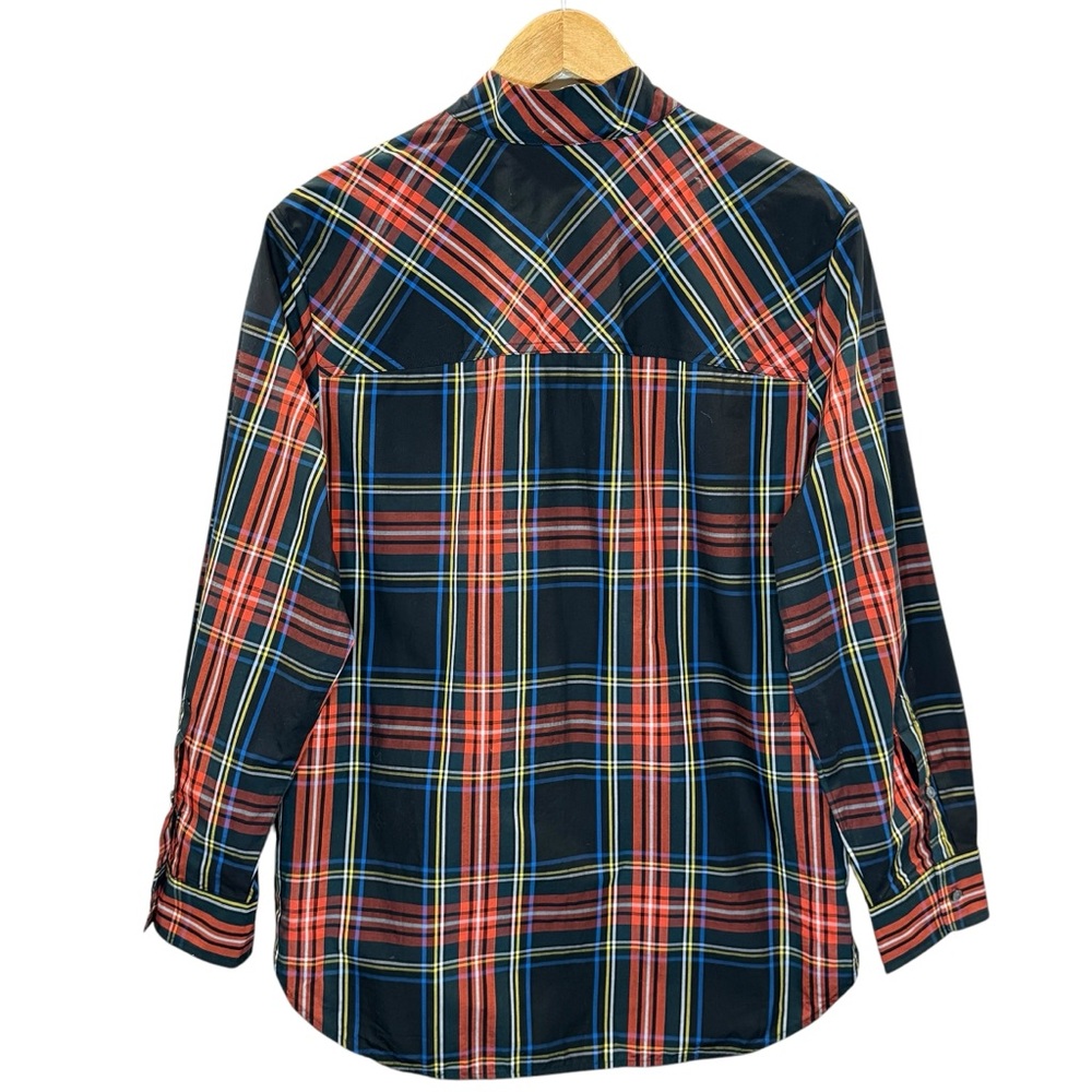 J. Crew Red and Blue Plaid Blouse - Picture 3 of 8